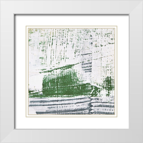Amaze VII White Modern Wood Framed Art Print with Double Matting by Aryai, Sia