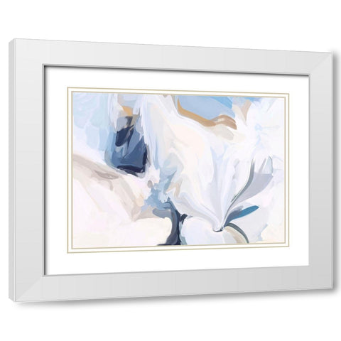 Fresh Air III White Modern Wood Framed Art Print with Double Matting by Orlov, Irena