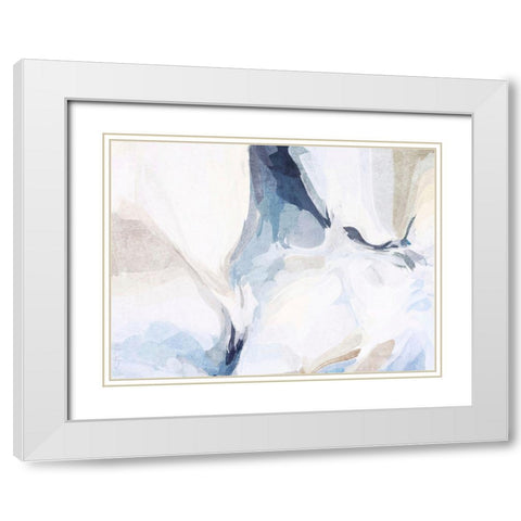 Fresh Air IV White Modern Wood Framed Art Print with Double Matting by Orlov, Irena