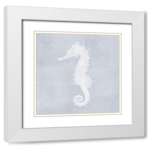 Tide Pool Treasures VI White Modern Wood Framed Art Print with Double Matting by Barnes, Victoria