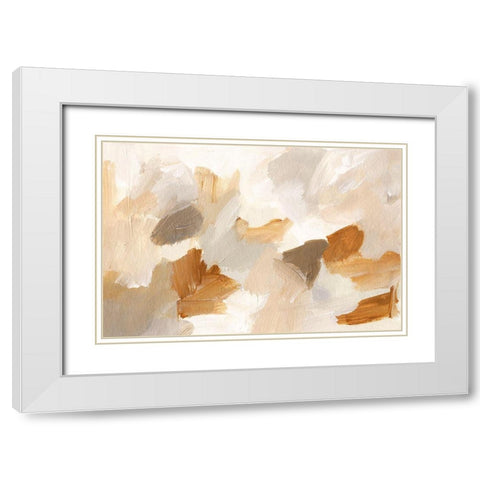 Tawny Mix II White Modern Wood Framed Art Print with Double Matting by Barnes, Victoria