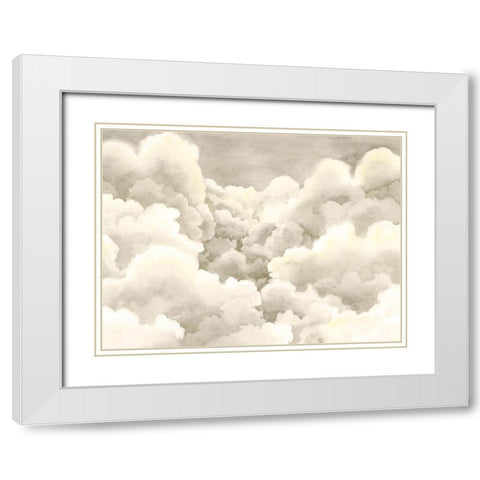 Custom Storm Brew III White Modern Wood Framed Art Print with Double Matting by Popp, Grace