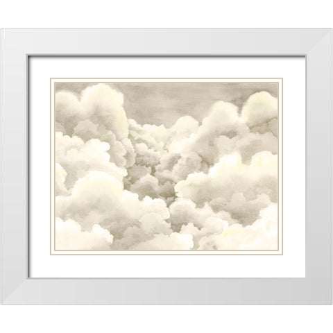 Custom Storm Brew III White Modern Wood Framed Art Print with Double Matting by Popp, Grace