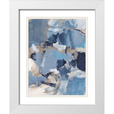 Alaska II White Modern Wood Framed Art Print with Double Matting by Long, Christina
