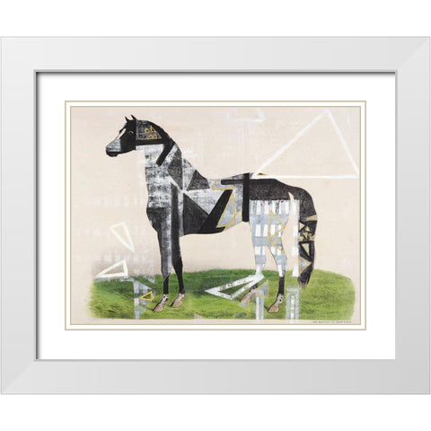 Legacy White Modern Wood Framed Art Print with Double Matting by Arbel, Lori