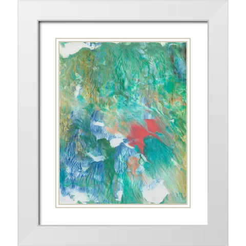Wonder I White Modern Wood Framed Art Print with Double Matting by Bramma, Lila