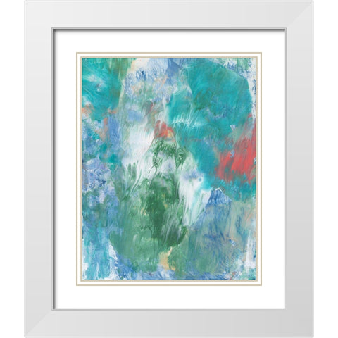 Wonder II White Modern Wood Framed Art Print with Double Matting by Bramma, Lila