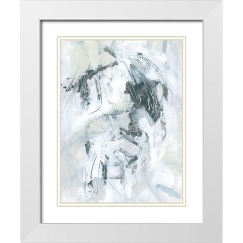 Specific Impulse I White Modern Wood Framed Art Print with Double Matting by Vess, June Erica