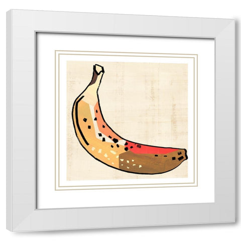 Fruit Cuts IV White Modern Wood Framed Art Print with Double Matting by Warren, Annie
