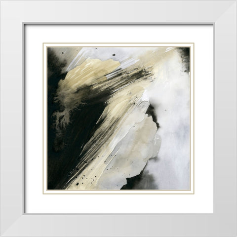 The Shores Edge I White Modern Wood Framed Art Print with Double Matting by Popp, Grace