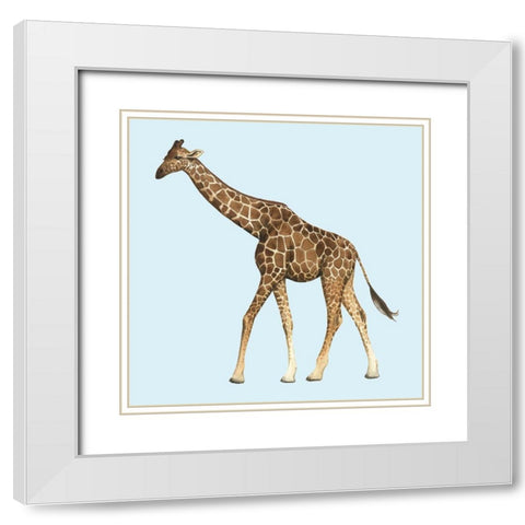 Twilight Safari II White Modern Wood Framed Art Print with Double Matting by Popp, Grace