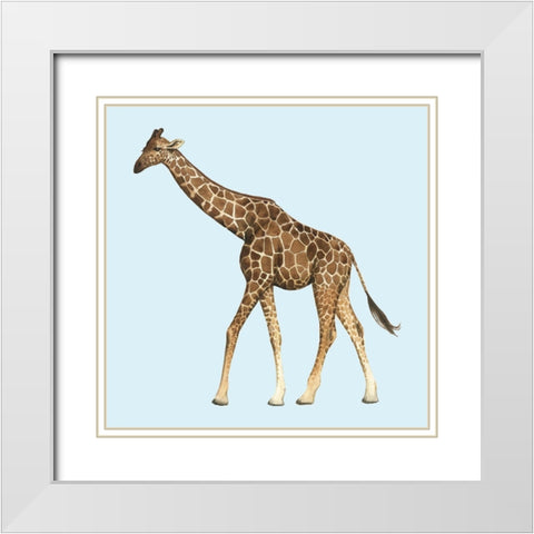 Twilight Safari II White Modern Wood Framed Art Print with Double Matting by Popp, Grace