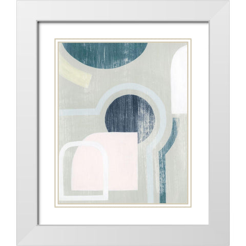 Fast Landing II White Modern Wood Framed Art Print with Double Matting by Popp, Grace