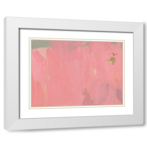 Cherry Horizon I White Modern Wood Framed Art Print with Double Matting by Green, Jacob
