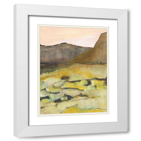 Desert Road Trip III White Modern Wood Framed Art Print with Double Matting by Fuchs, Jodi