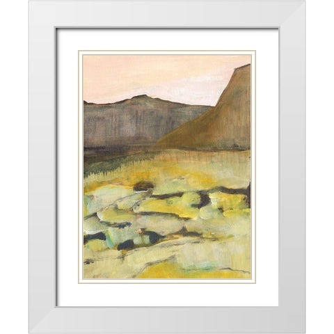 Desert Road Trip III White Modern Wood Framed Art Print with Double Matting by Fuchs, Jodi
