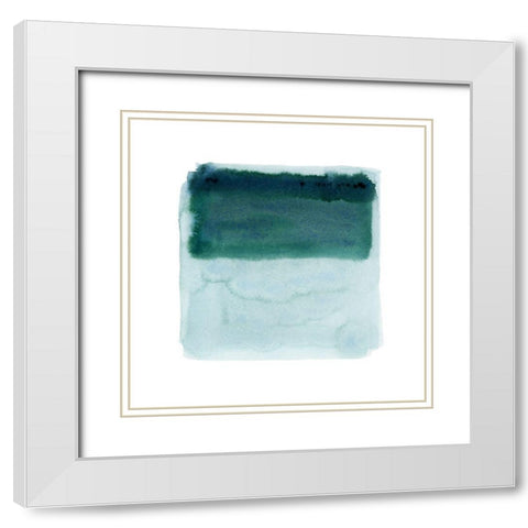 Bottled Water II White Modern Wood Framed Art Print with Double Matting by Popp, Grace