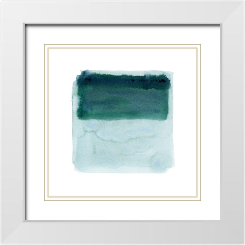 Bottled Water II White Modern Wood Framed Art Print with Double Matting by Popp, Grace