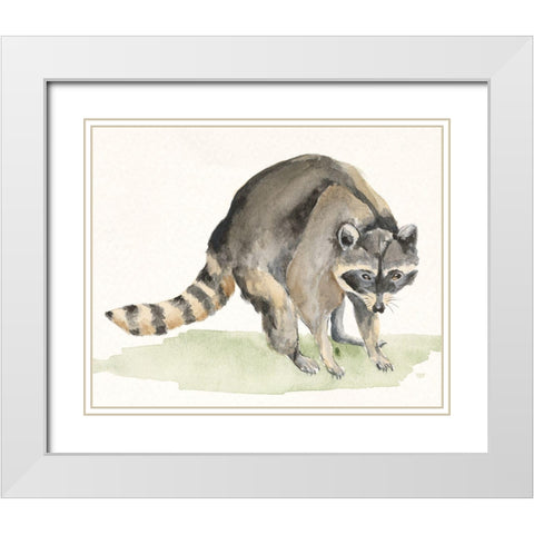 Forest Resident III White Modern Wood Framed Art Print with Double Matting by Moore, Regina