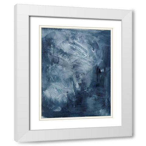 In Too Deep II White Modern Wood Framed Art Print with Double Matting by Vess, June Erica