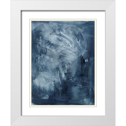In Too Deep II White Modern Wood Framed Art Print with Double Matting by Vess, June Erica