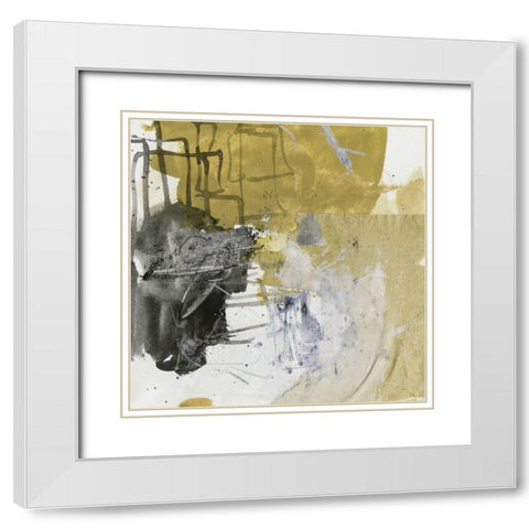 Loess Plateau III White Modern Wood Framed Art Print with Double Matting by Wang, Melissa