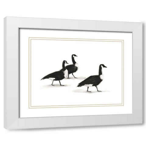 European Farm Collection XI White Modern Wood Framed Art Print with Double Matting by Harper, Ethan
