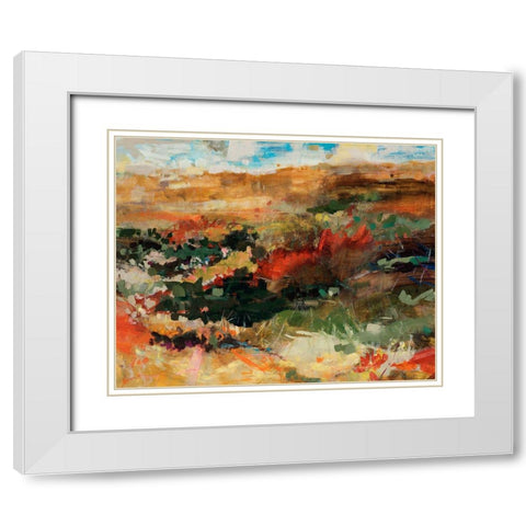 Out in Nature White Modern Wood Framed Art Print with Double Matting by Maas, Jodi