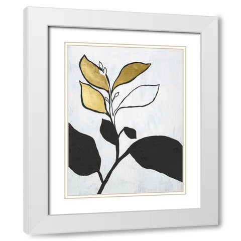 Hybrid Annuals II White Modern Wood Framed Art Print with Double Matting by Lam, Vanna