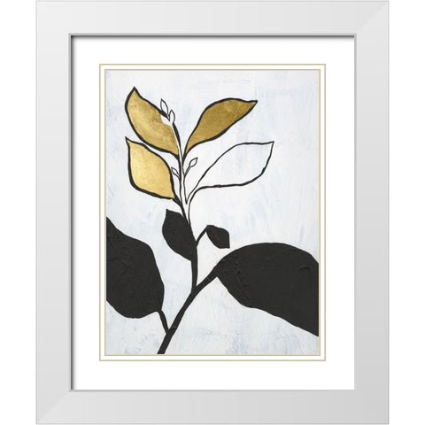 Hybrid Annuals II White Modern Wood Framed Art Print with Double Matting by Lam, Vanna
