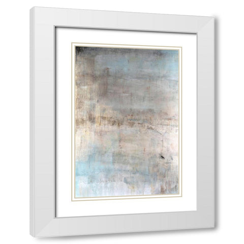 In the Clear I White Modern Wood Framed Art Print with Double Matting by OToole, Tim