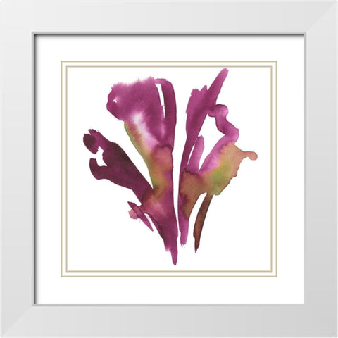 Seasonal Reflections III White Modern Wood Framed Art Print with Double Matting by Combs, Joyce