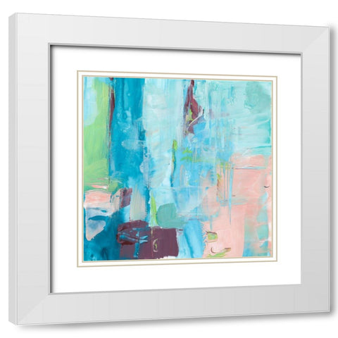 Life is Sweet I White Modern Wood Framed Art Print with Double Matting by Harper, Ethan