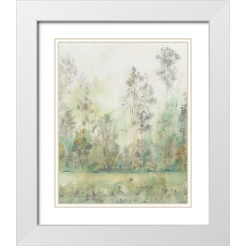 Before the Marsh I White Modern Wood Framed Art Print with Double Matting by OToole, Tim