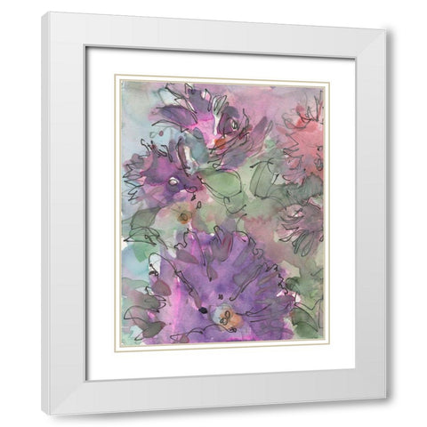 Dainty Details IV White Modern Wood Framed Art Print with Double Matting by Dixon, Samuel