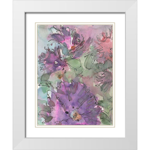 Dainty Details IV White Modern Wood Framed Art Print with Double Matting by Dixon, Samuel