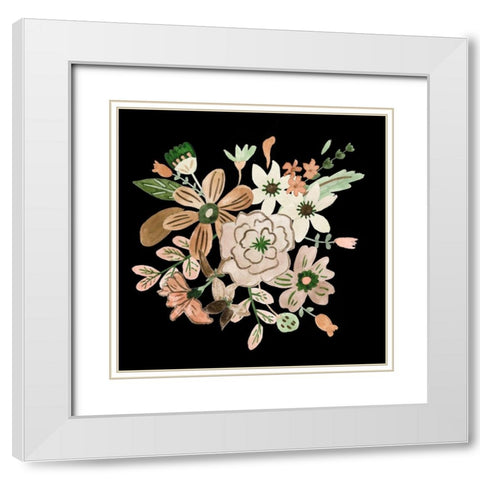 Sweet Fest II White Modern Wood Framed Art Print with Double Matting by Wang, Melissa