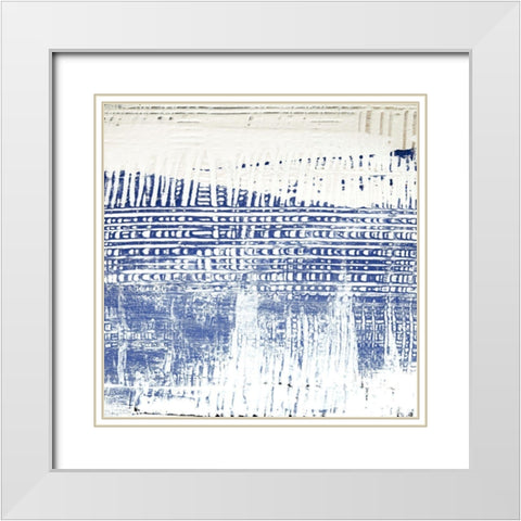 Amaze Pastels II White Modern Wood Framed Art Print with Double Matting by Aryai, Sia