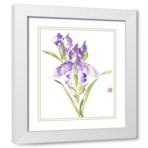 In this Moment White Modern Wood Framed Art Print with Double Matting by Rae, Nan