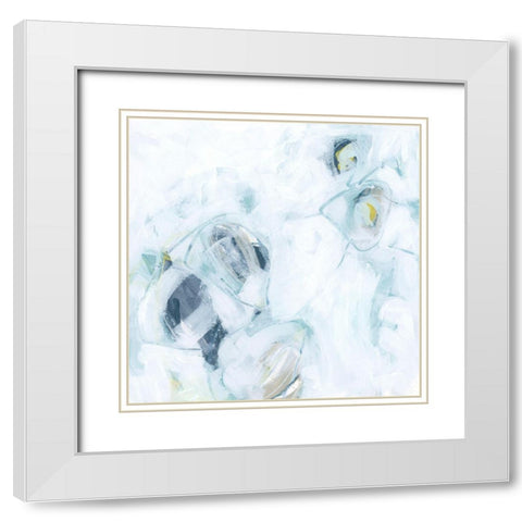 Sea Lure I White Modern Wood Framed Art Print with Double Matting by Vess, June Erica