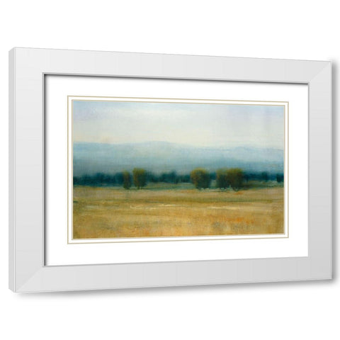 Tranquil Morning II White Modern Wood Framed Art Print with Double Matting by OToole, Tim