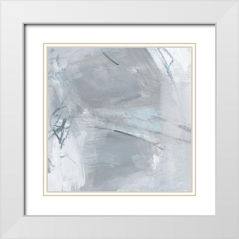 Heavy Fog Composition II White Modern Wood Framed Art Print with Double Matting by Barnes, Victoria