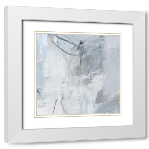 Heavy Fog Composition III White Modern Wood Framed Art Print with Double Matting by Barnes, Victoria