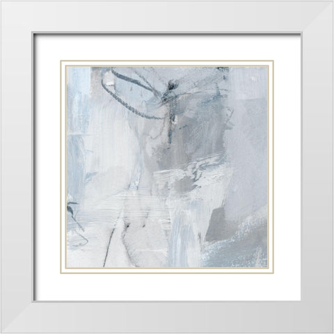 Heavy Fog Composition III White Modern Wood Framed Art Print with Double Matting by Barnes, Victoria