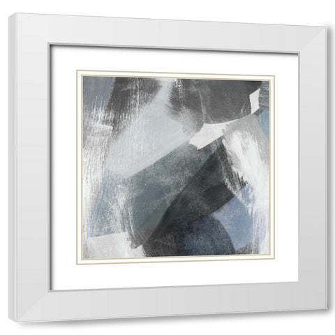 Ocean Avalanche III White Modern Wood Framed Art Print with Double Matting by Popp, Grace