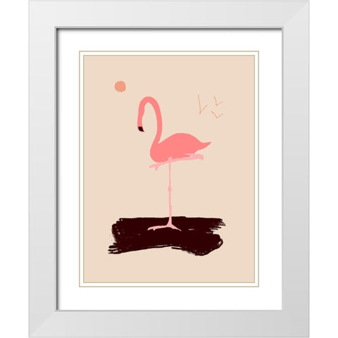 Native Floridian I White Modern Wood Framed Art Print with Double Matting by Green, Jacob