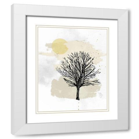 The Nook I White Modern Wood Framed Art Print with Double Matting by Smith, Karen
