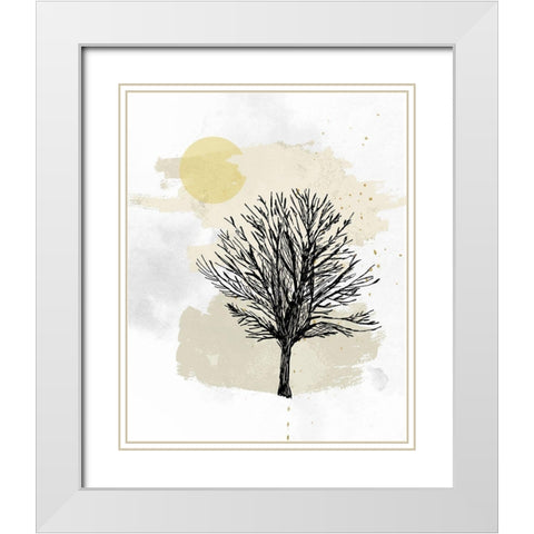 The Nook I White Modern Wood Framed Art Print with Double Matting by Smith, Karen