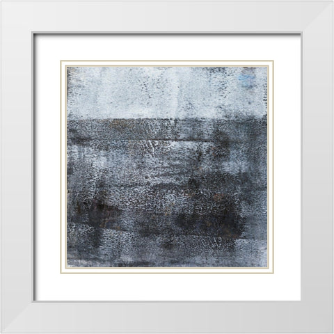 Chion II White Modern Wood Framed Art Print with Double Matting by Jachimiec, Sue