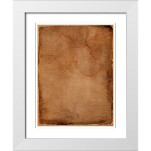 Sepia Submergence I White Modern Wood Framed Art Print with Double Matting by Parker, Jennifer Paxton